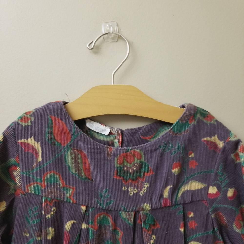 Little Handprint courduroy dress - Picture 3 of 6